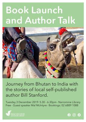 Bill Stanford. Book Launch - Author Talk