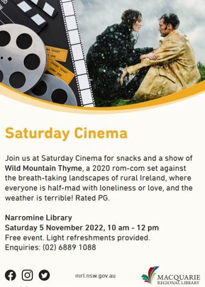 Saturday Cinema - Wild Mountain Thyme