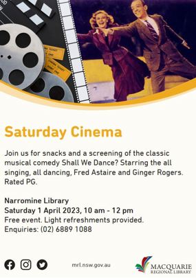 Saturday Cinema - Shall We Dance