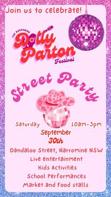 Dolly Parton Street Party
