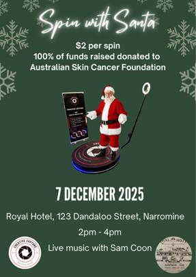 360 Spins with Santa