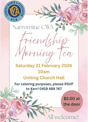 Narromine CWA Friendship Morning Tea